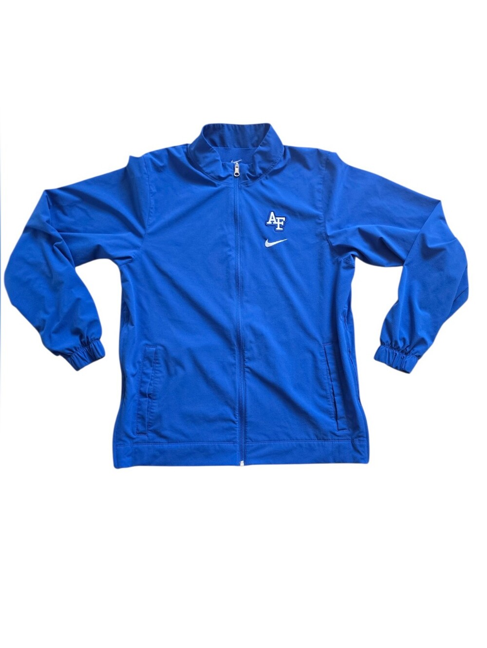 Nike Men's Air Force Falcons Blue Full-Zip Team Jacket Size Medium